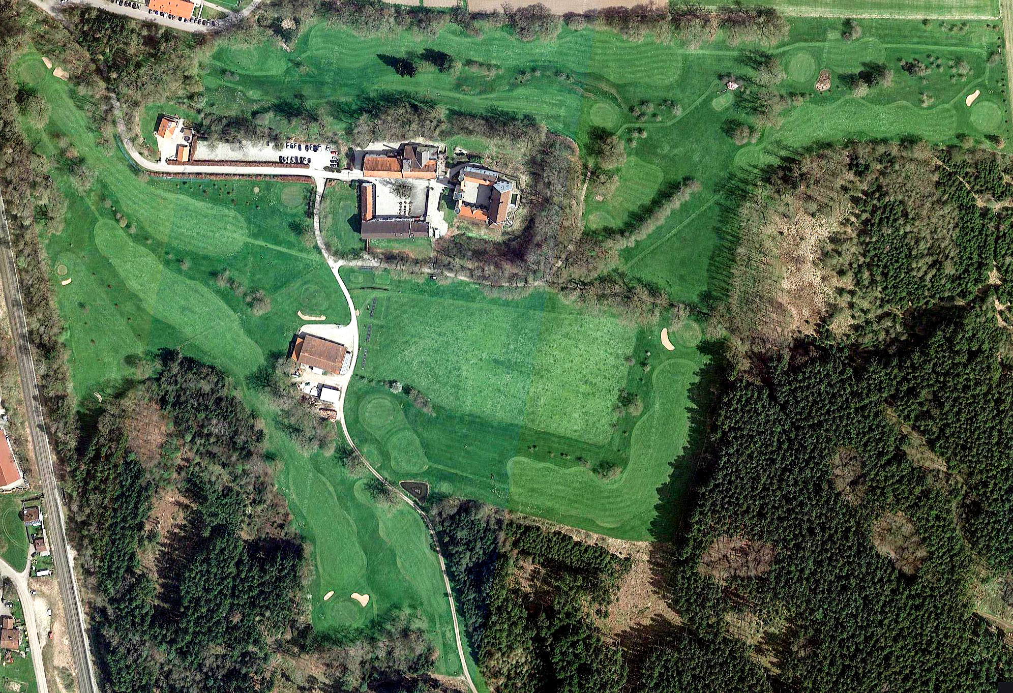Golfclub Schloss Igling Spielbahnübersicht